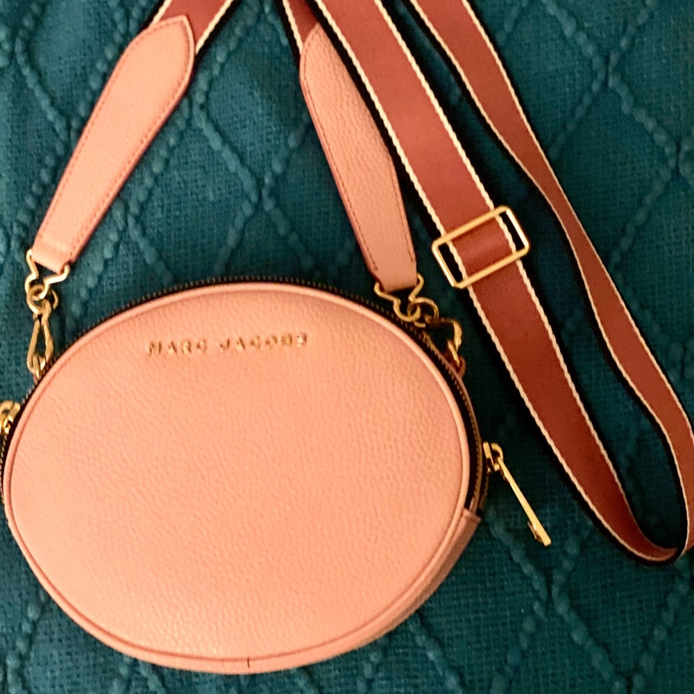 Mark Jacobs Oval Leather CrossBody
